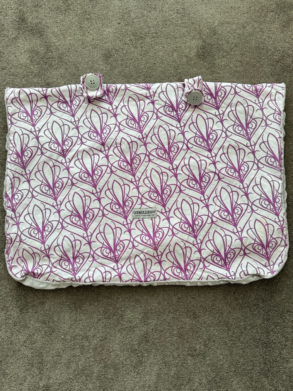 Carseat canopy cover